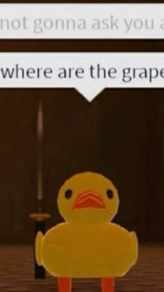 ai character: Duck  background