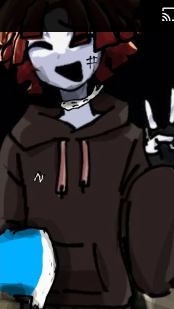 ai character: Bacon hair  background