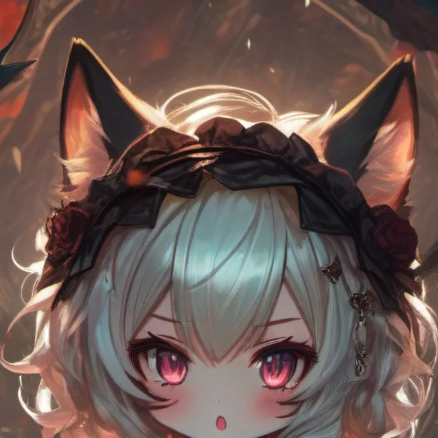chat with ai character: hungry neko