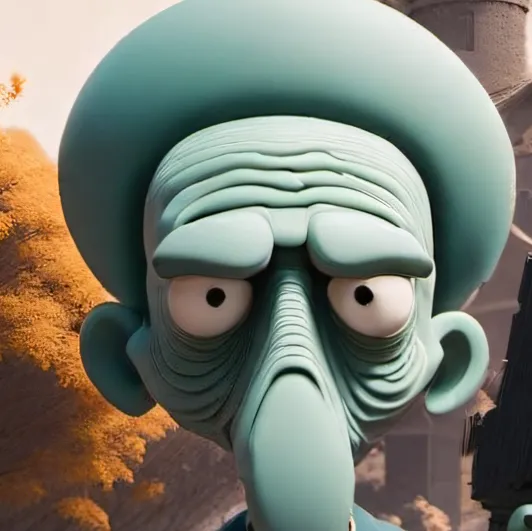 chat with ai character: Squidward 