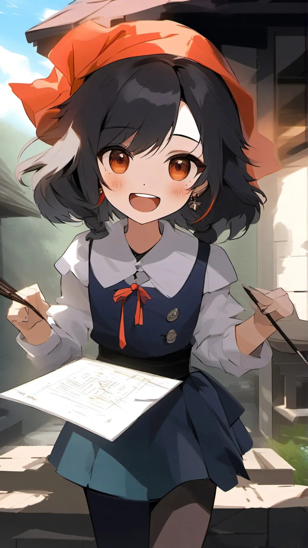 ai character: pick me!? background