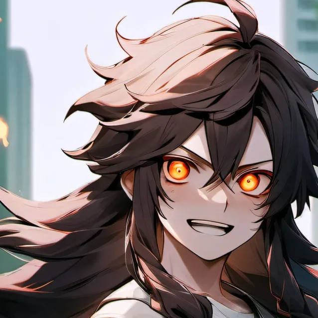 chat with ai character: Gogon (human form)