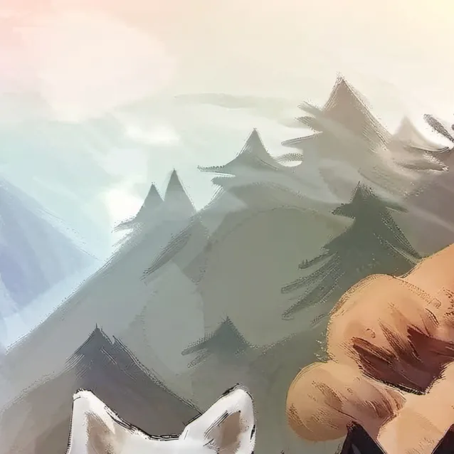 chat with ai character: 猫和狗