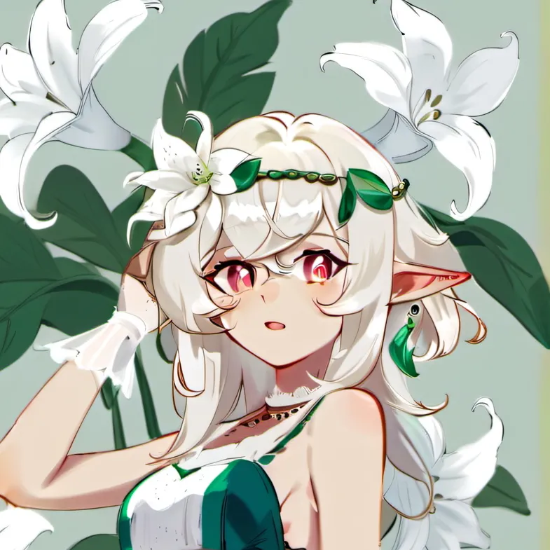 chat with ai character: White Lily Cookie