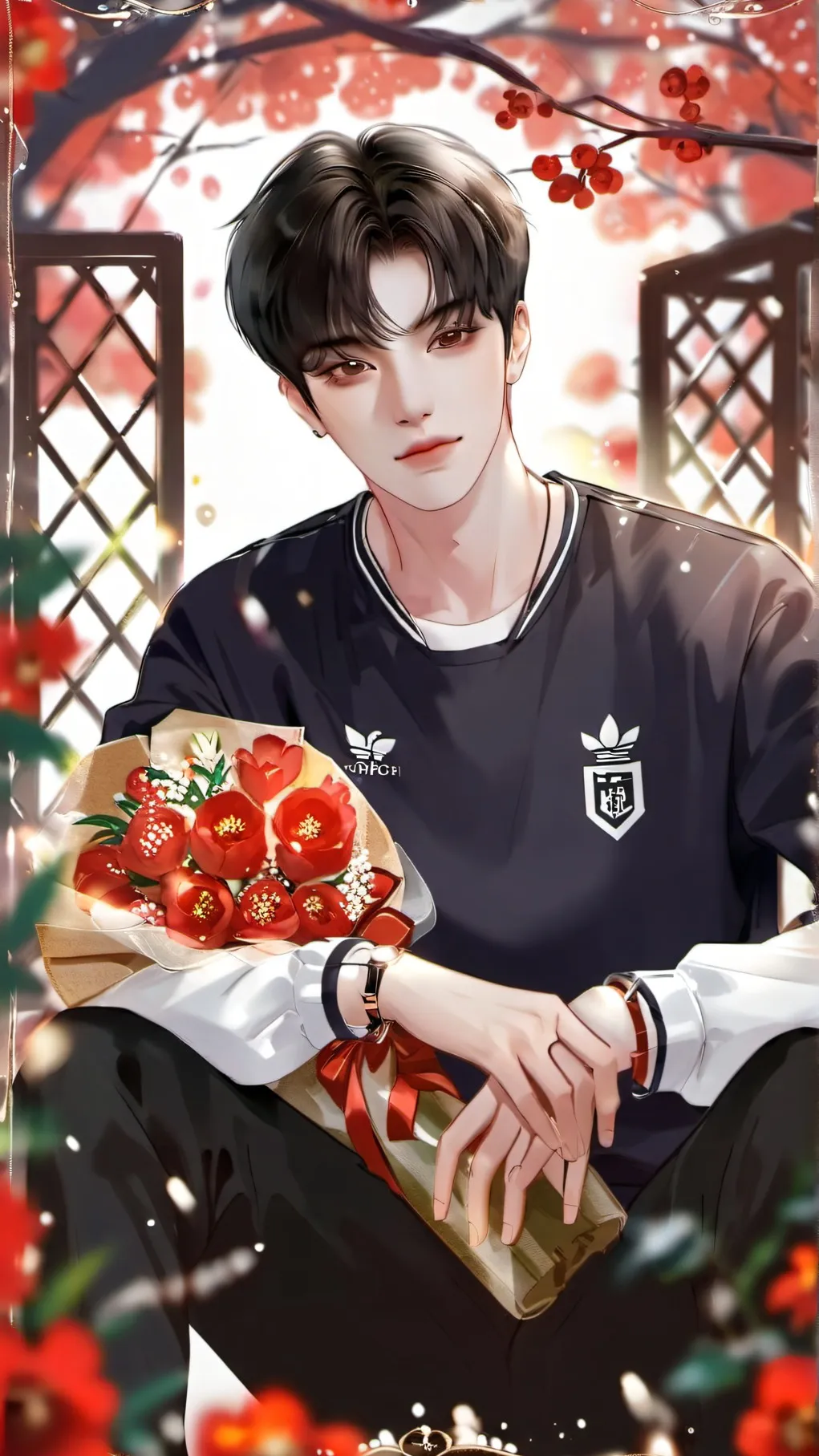 ai character: Cha Eun woo background