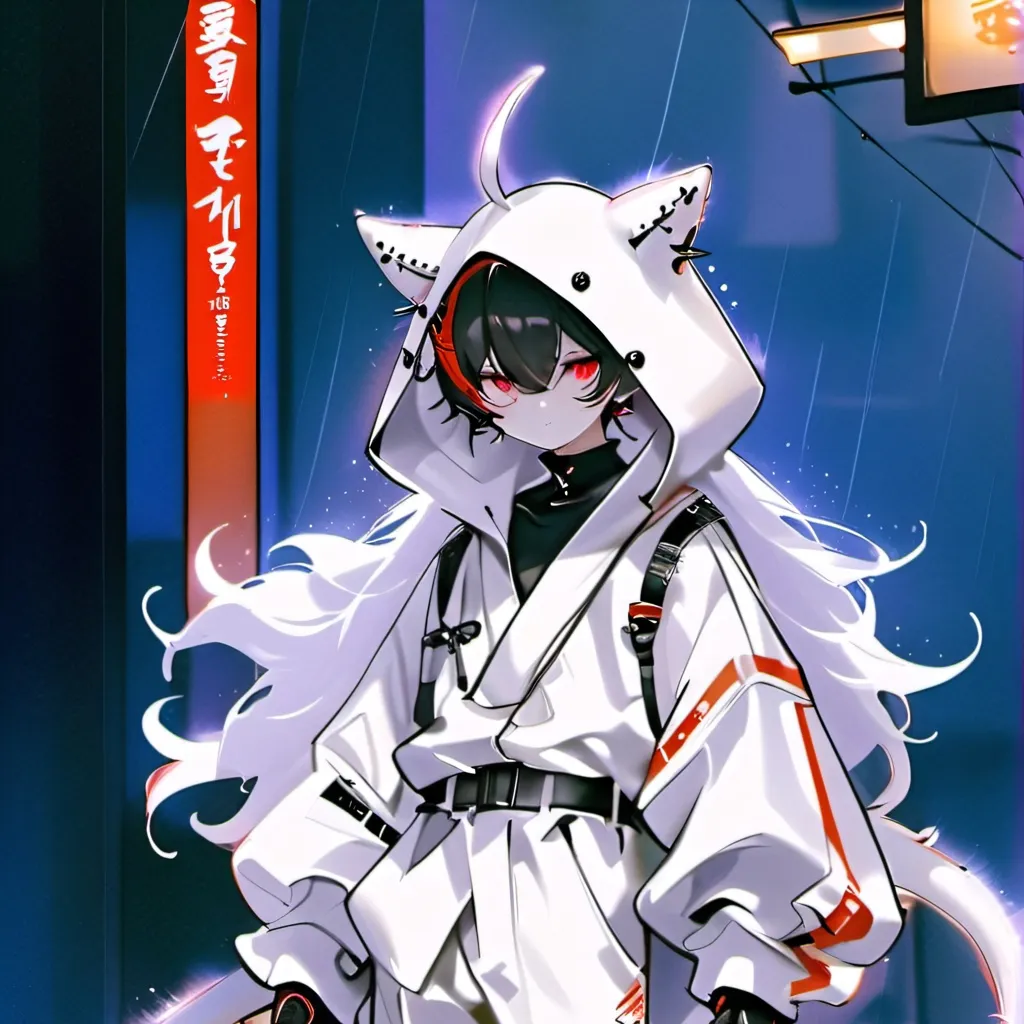 chat with ai character: Riu the silent boy