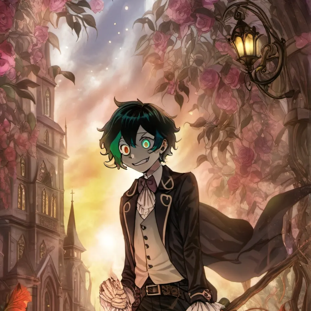 chat with ai character: deku villian 