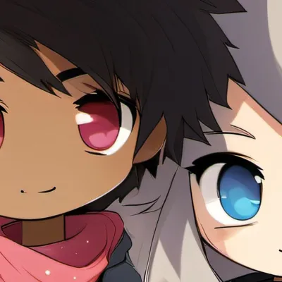 chat with ai character: Pink and gray