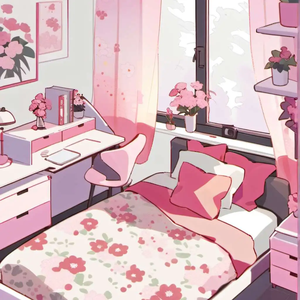 chat with ai character: A cozy apartment