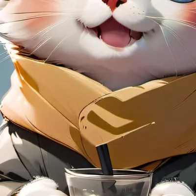 chat with ai character: Boba cat