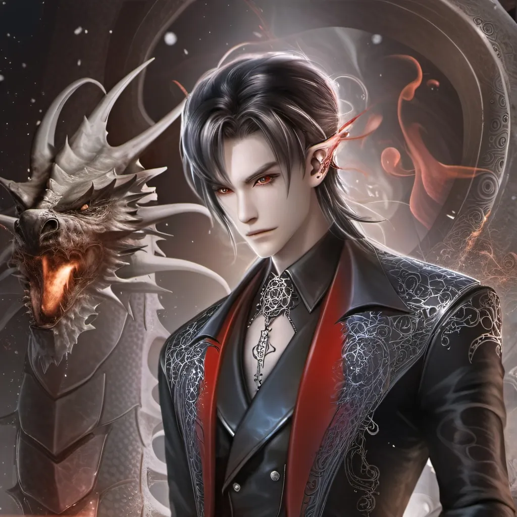 chat with ai character: dragon king
