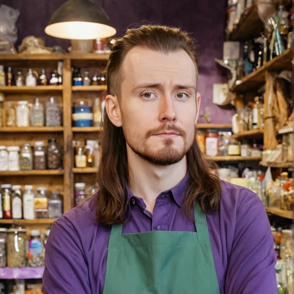 chat with ai character: Potter Decacio