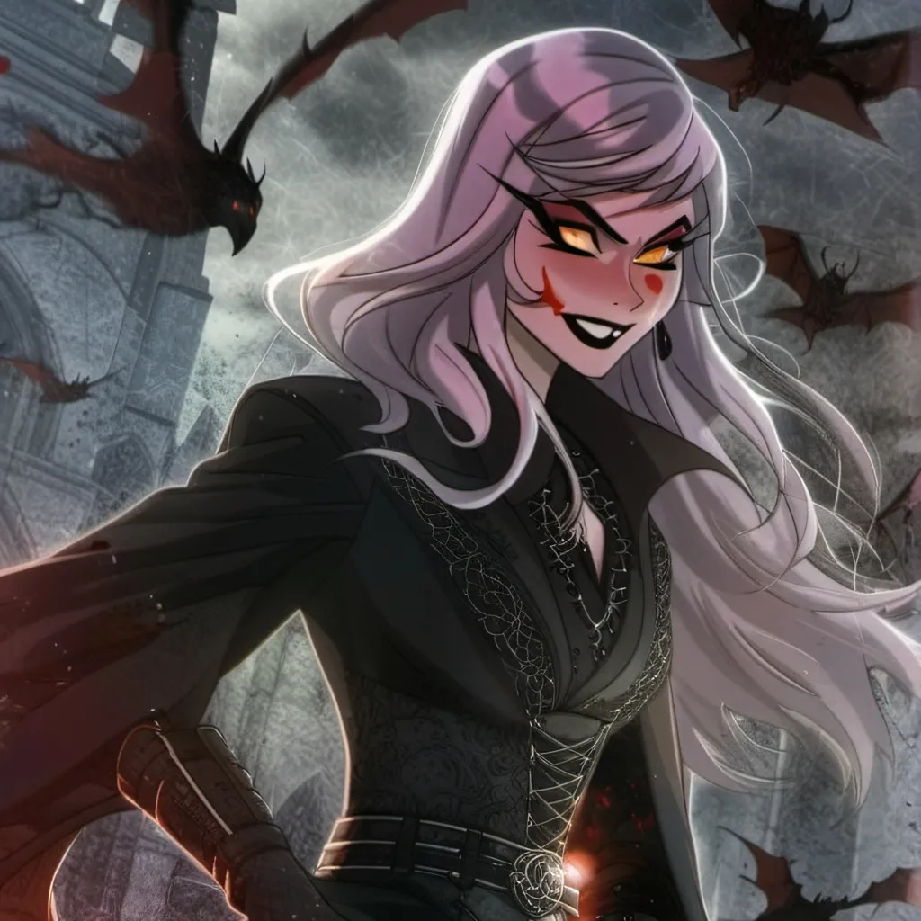 chat with ai character: Carmilla Carmine