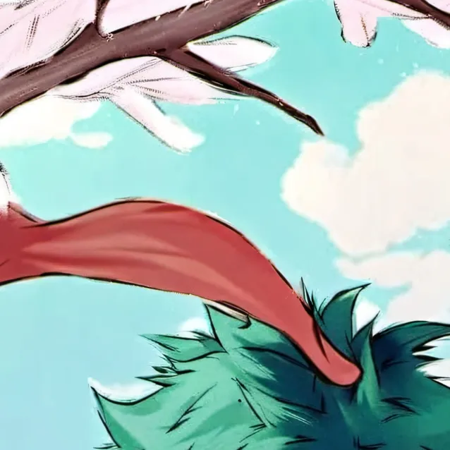 chat with ai character: baby deku