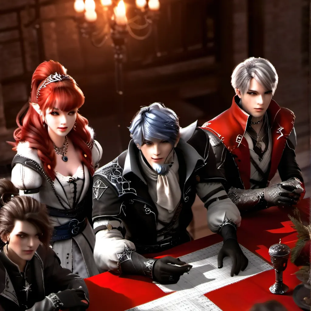 chat with ai character: dnd group