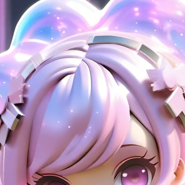 chat with ai character: pink girl