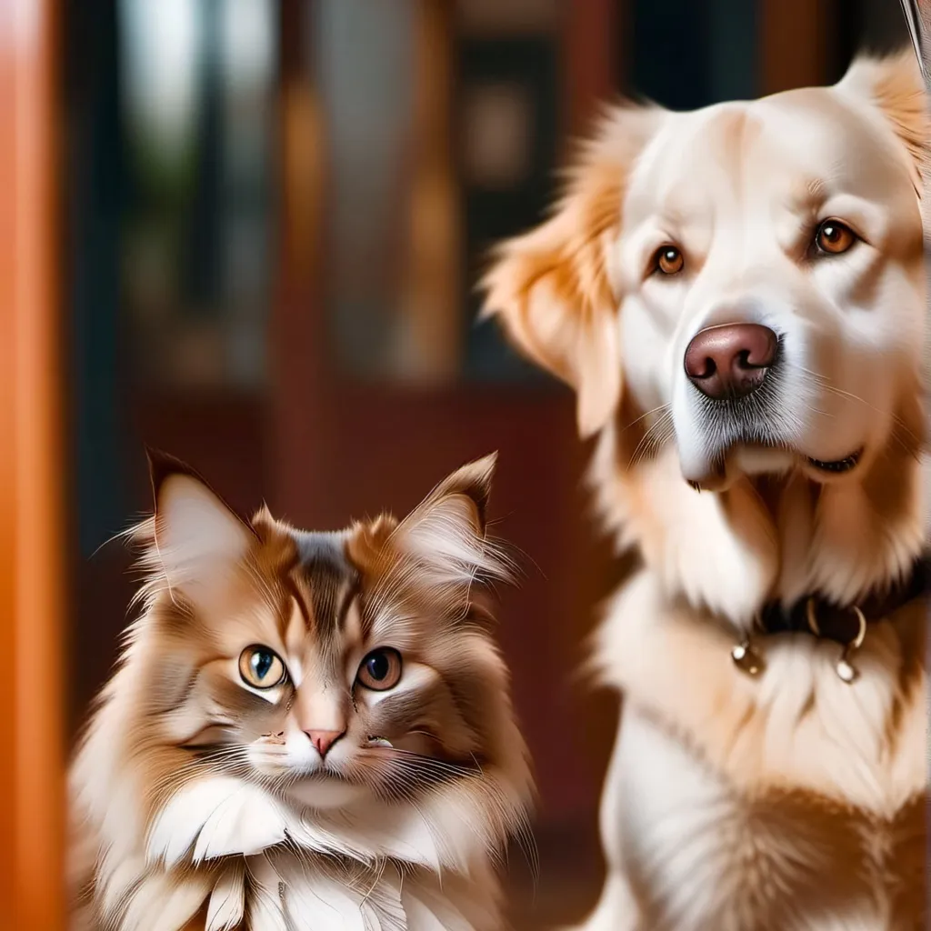 chat with ai character: dog and cat copy u