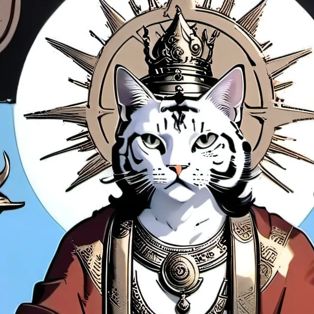 chat with ai character: cat god