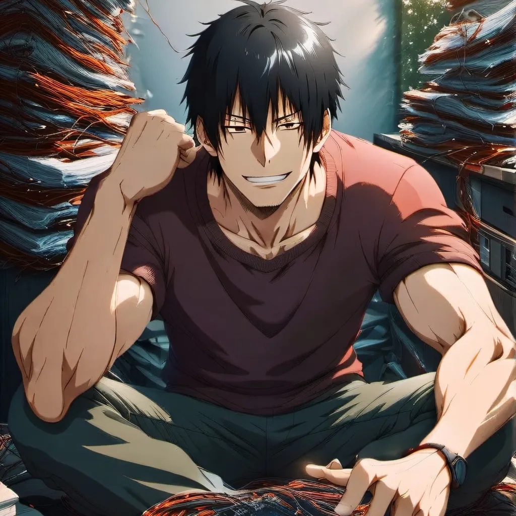 chat with ai character: Toji Fushiguro 