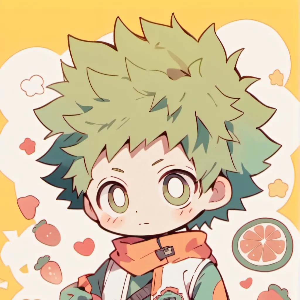 chat with ai character: baby deku