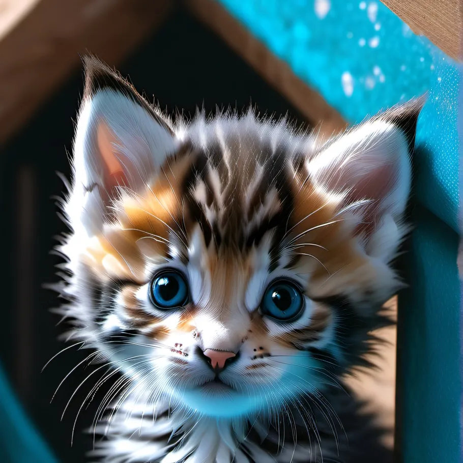 chat with ai character: Baby kitten