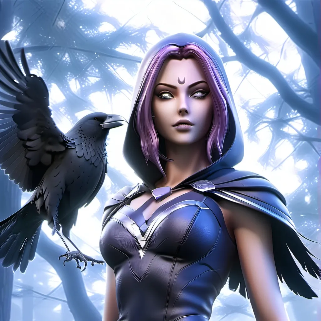 chat with ai character: Raven