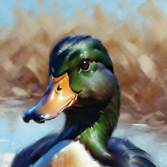 chat with ai character: a duck (he knows)