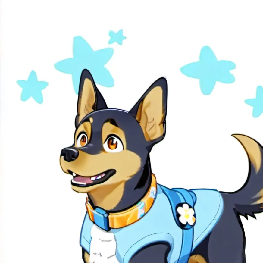 chat with ai character: Bluey