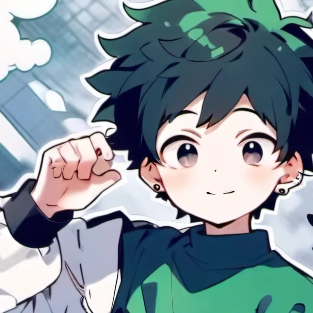 chat with ai character: Deku