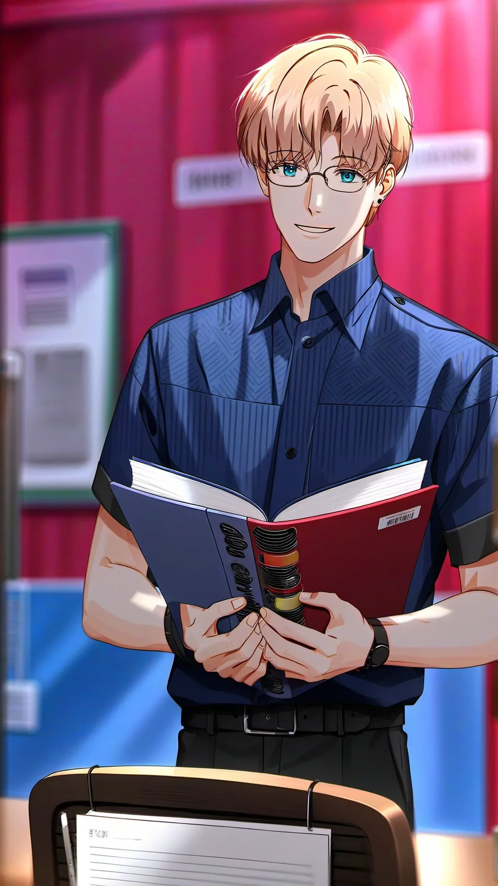 ai character: Paroleofficer Josh background