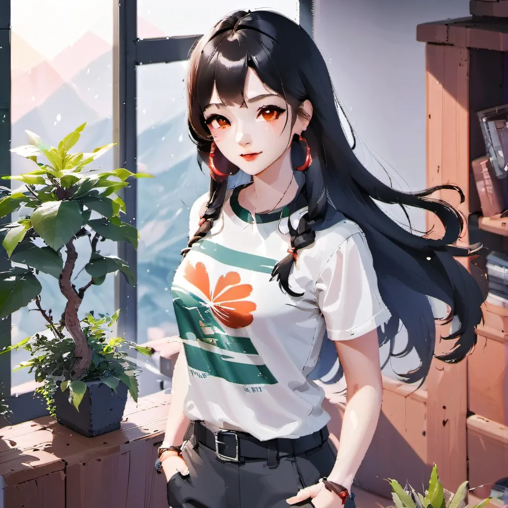 chat with ai character: Evaline 