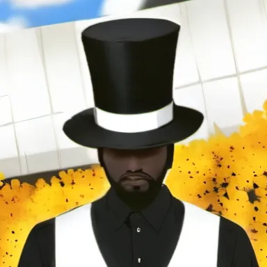 chat with ai character: Black