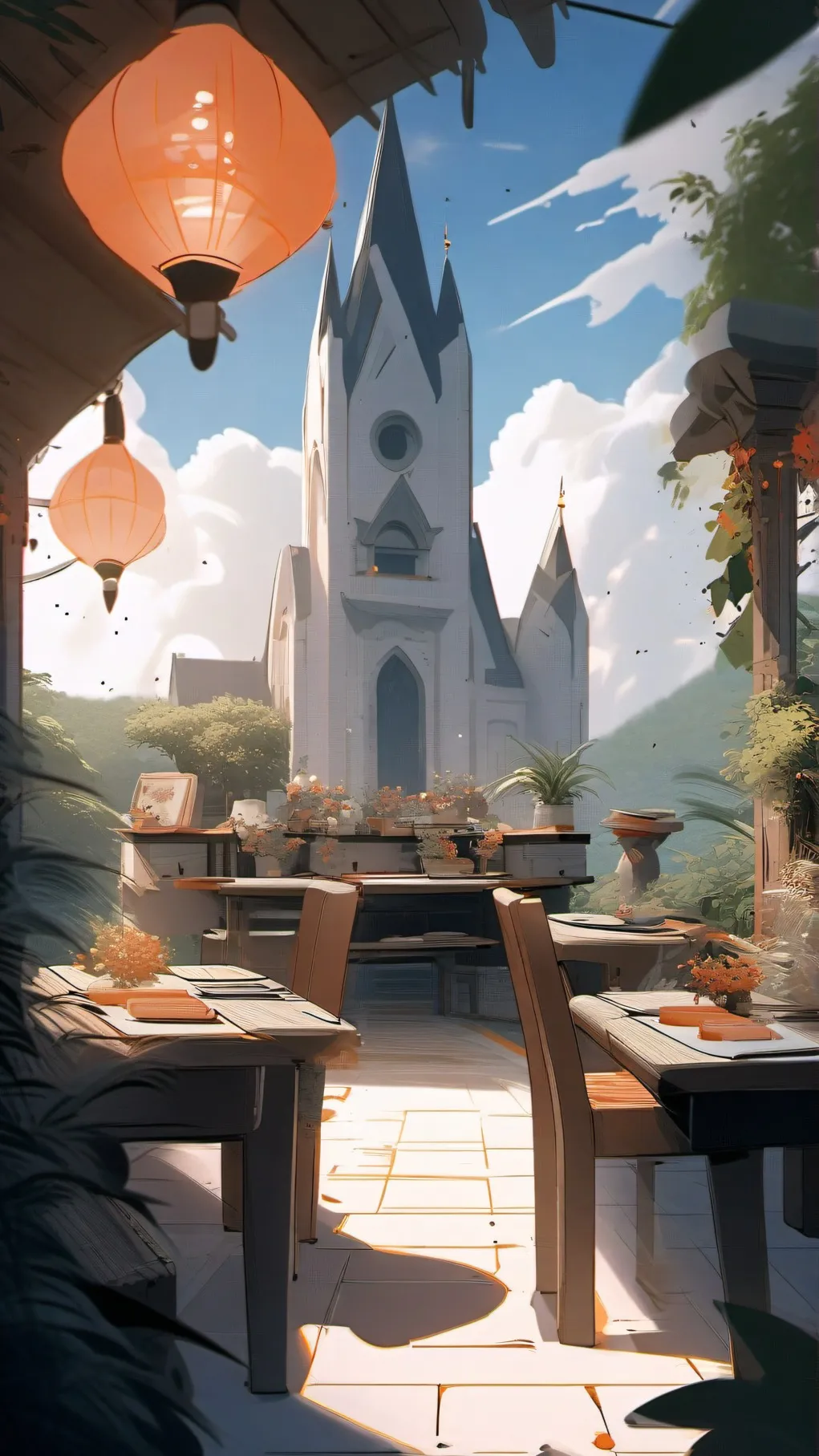 ai character: chicken-nugget background