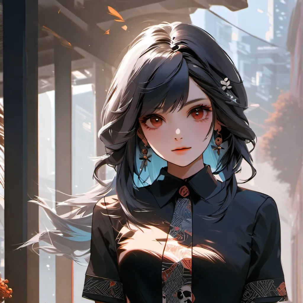 chat with ai character: Emo sister