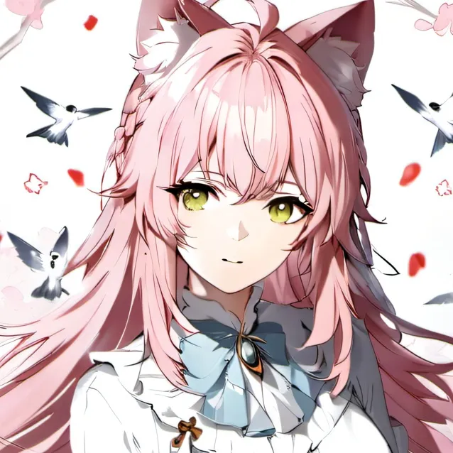 chat with ai character: pinky girl