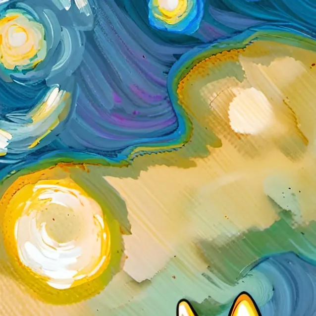 chat with ai character: golden dog and cat