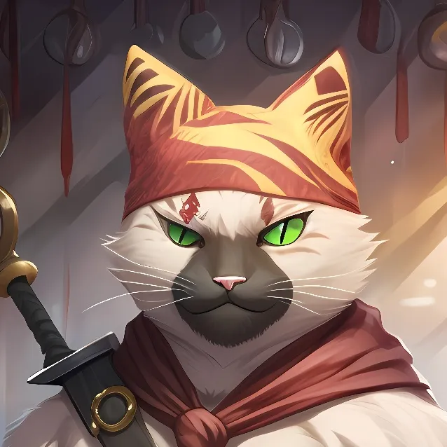 chat with ai character: Meowscular Chef 