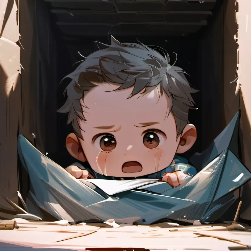 chat with ai character: abanded rude baby