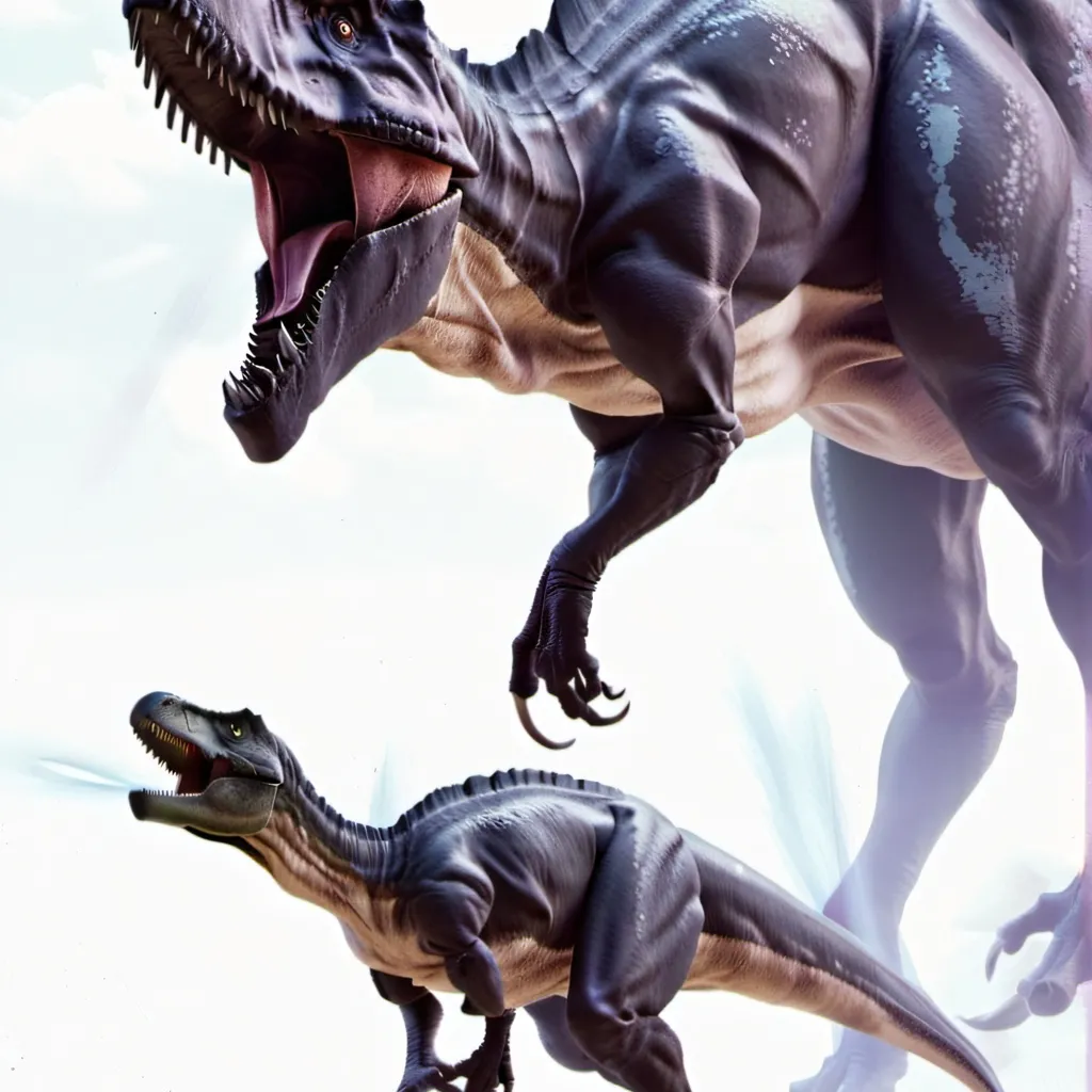 chat with ai character: giga vs rexy 