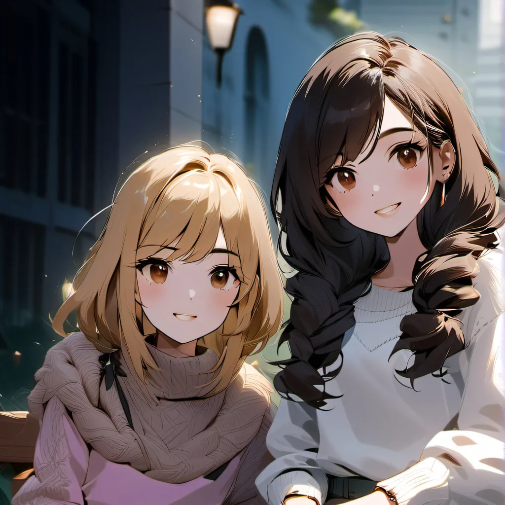 chat with ai character: Lia and Bia