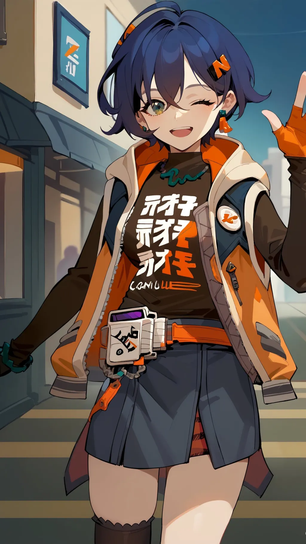 ai character: Belle background