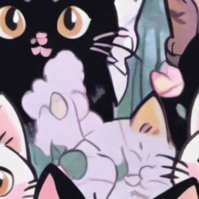 chat with ai character: Cat family