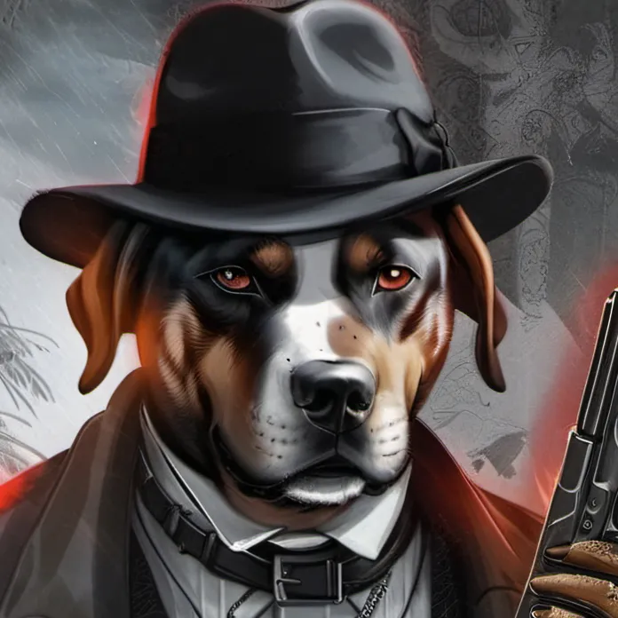 chat with ai character: Gangster dog