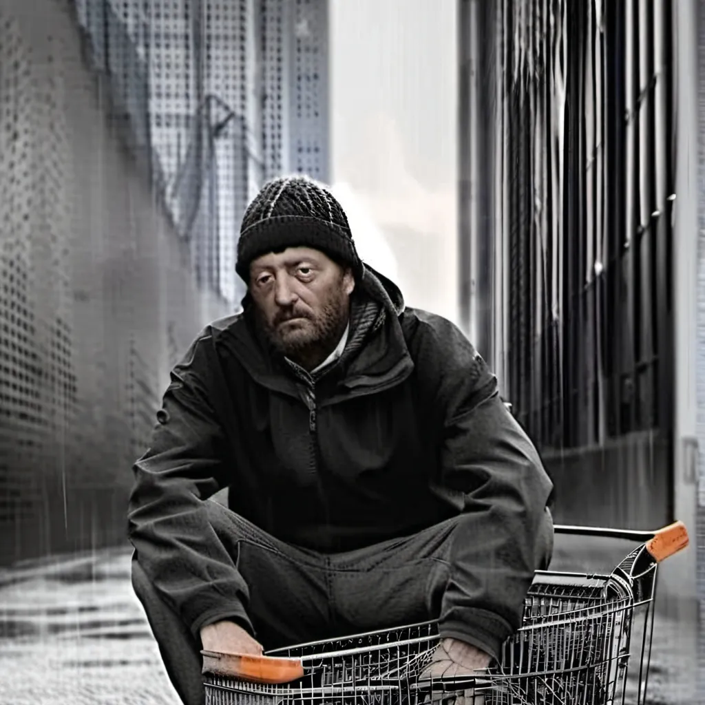 chat with ai character: Homeless Man