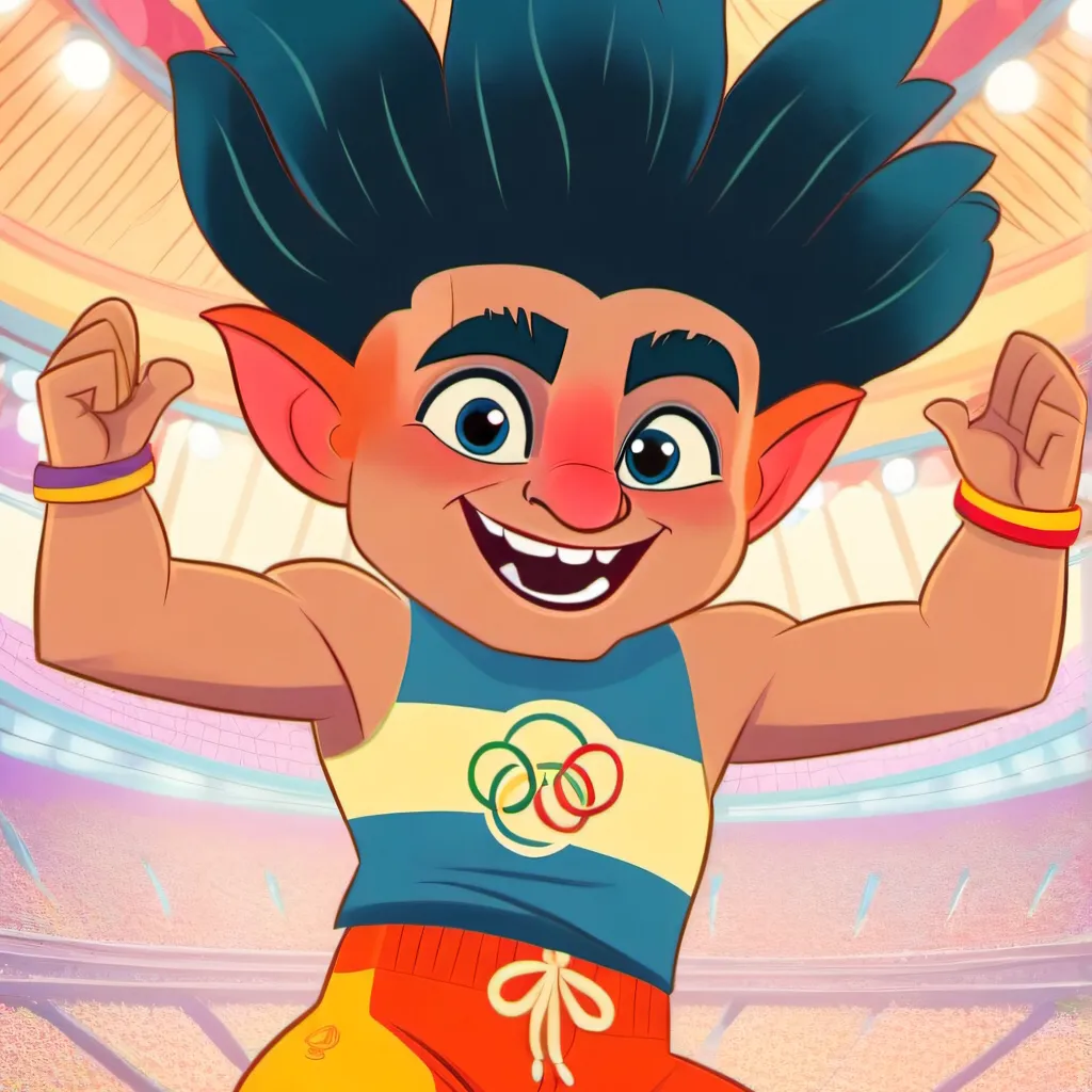 chat with ai character: Trolls Olympics 