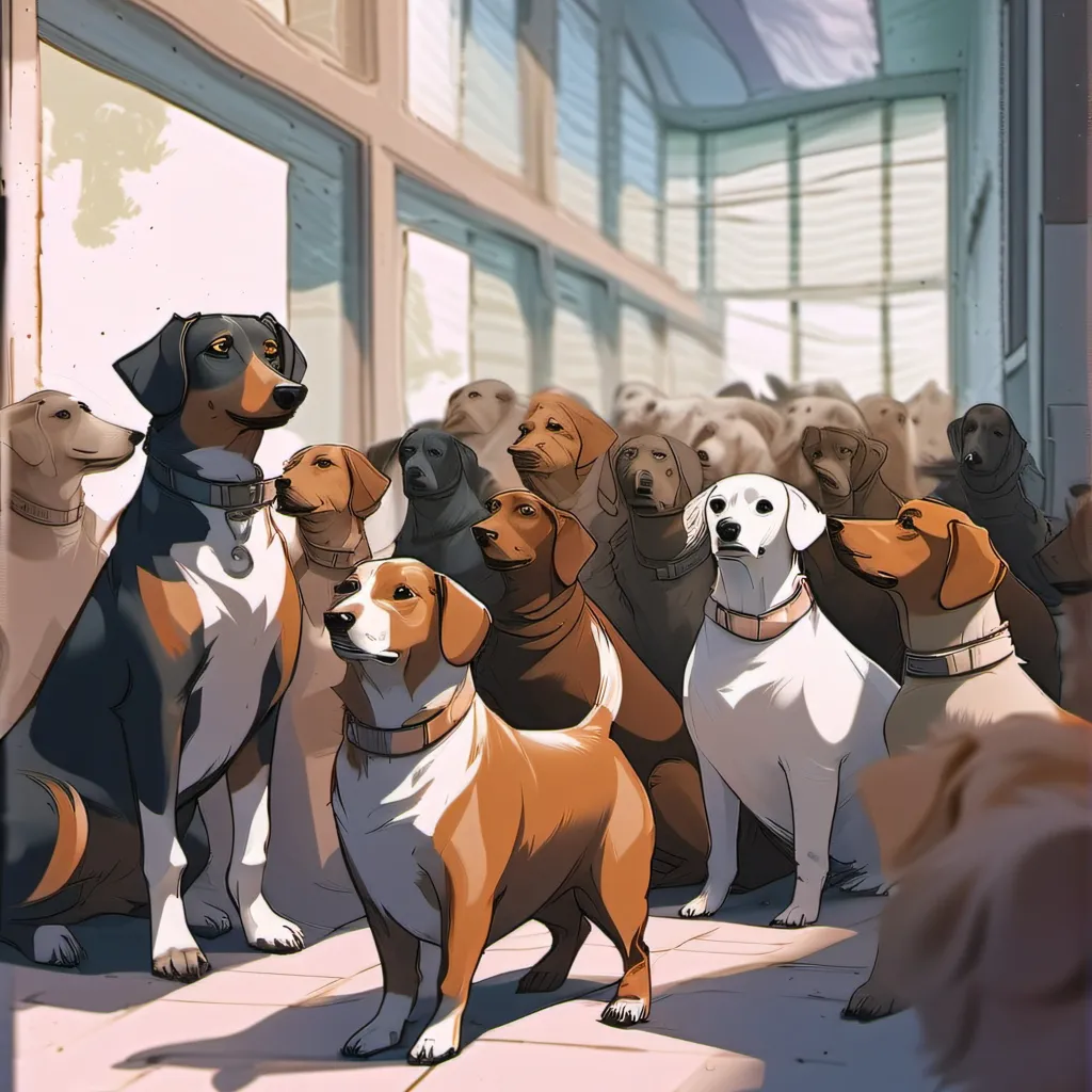 chat with ai character: puppy School