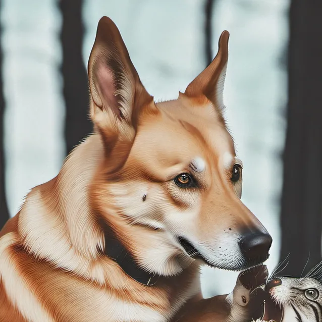 chat with ai character: dog and cat 