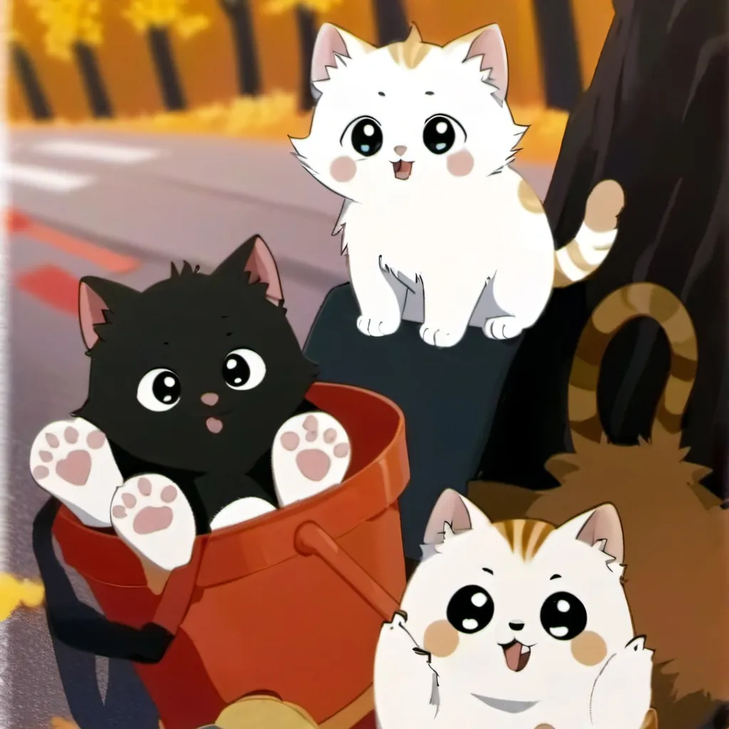 chat with ai character: kittens