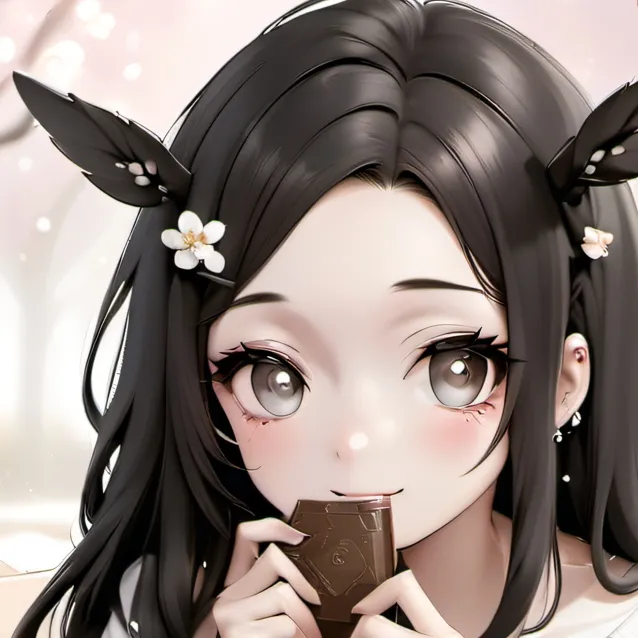 chat with ai character: cat nezuko 