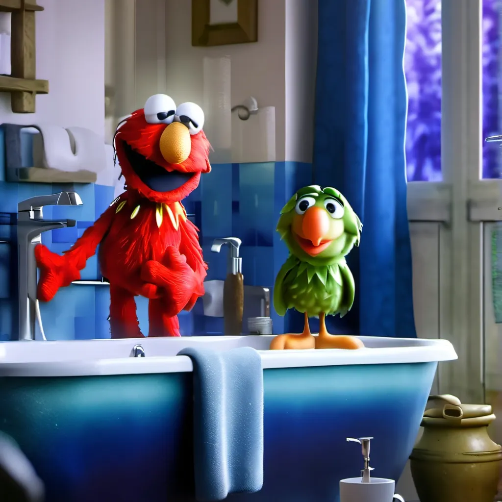 chat with ai character: elmo